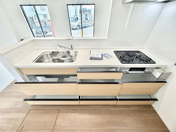 ■キレイに片付く、使いやすいキッチン