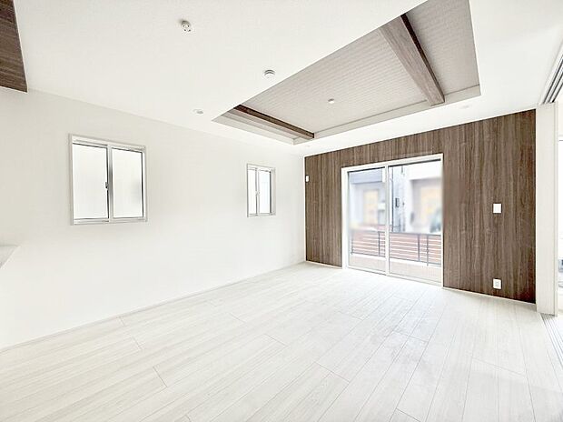 ■心落ち着く場所、ゆったり過ごせるリビング