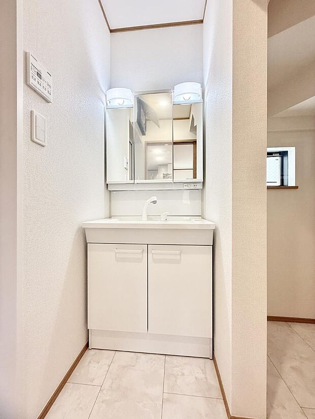 ■朝の準備がスムーズにできる広さです