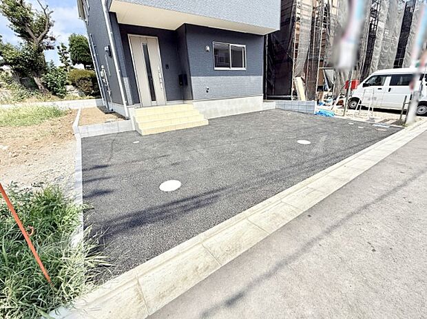 ■自宅にある駐車スペースなので安心ですね