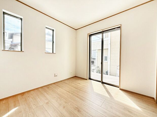 ■窓の配置や通気性の良い設計で部屋の空気がこもらず、常に新鮮な空気が流れます