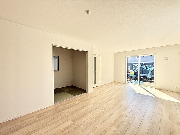 ■家族の笑顔があふれる、くつろぎの空間