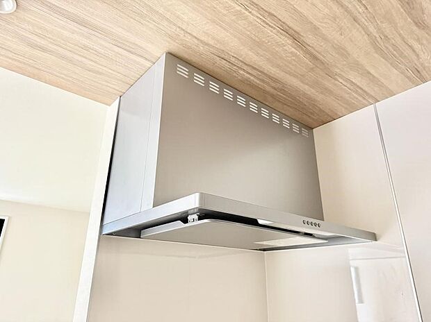 ■調理時の蒸気や匂いが換気扇に誘導され、効率的に排煙ができます。