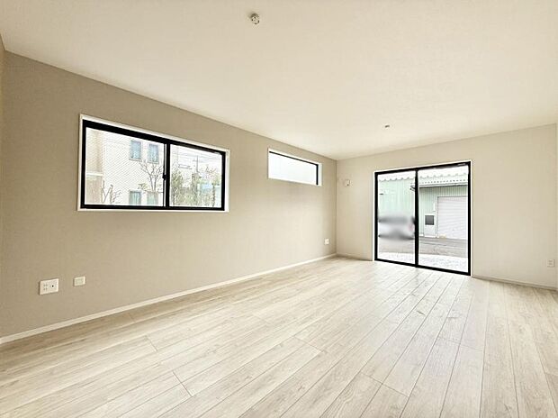 ■温もりを感じる、居心地のいいリビング