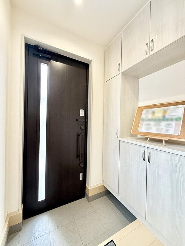 ■玄関はお家の顔！おしゃれな玄関でお客様をお迎え！