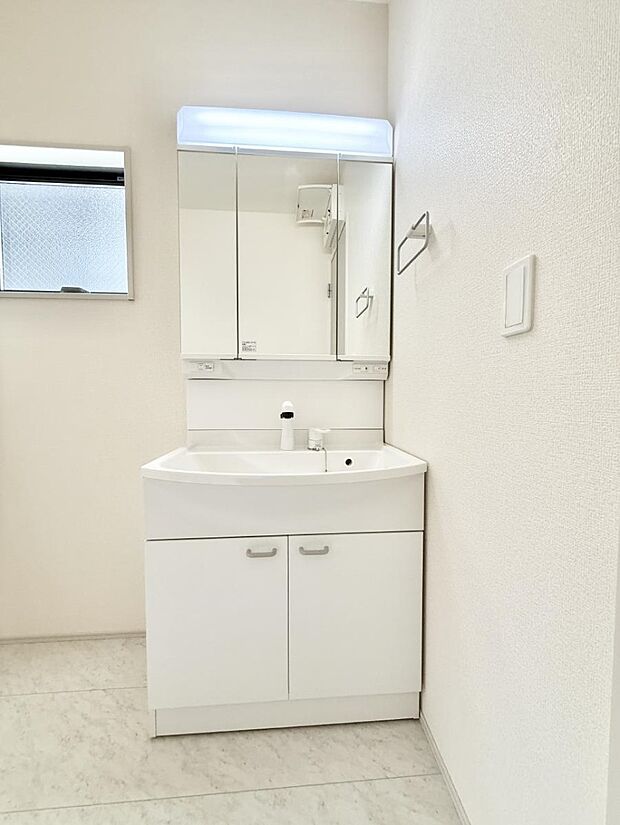 ■お洒落で清潔感のある洗面所