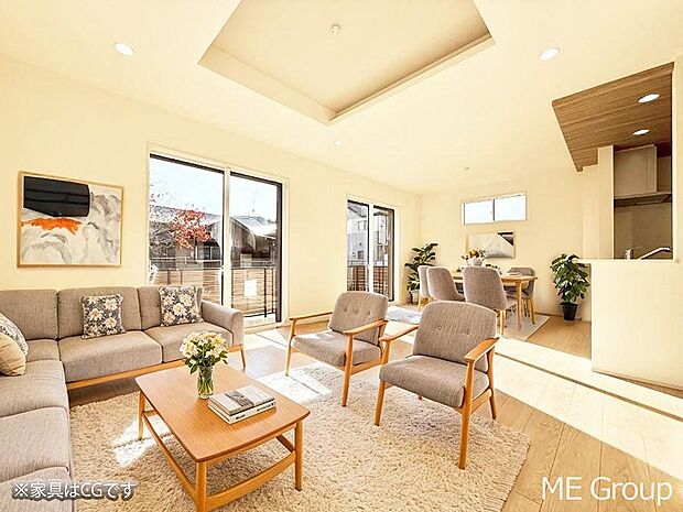 ■光と風を感じる、リラックスできる空間