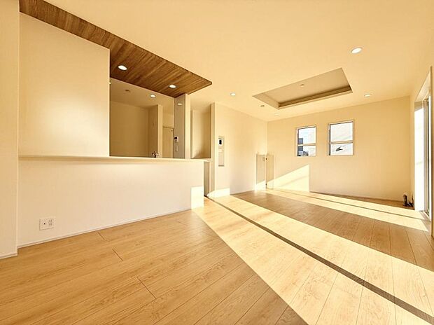 ■くつろぎと笑顔が集まる、心温まるリビング