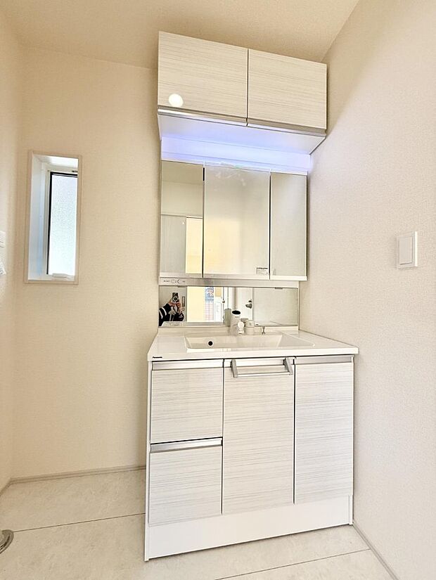 ■お洒落で清潔感のある洗面所