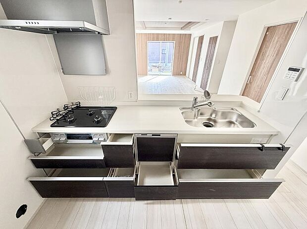 ■料理がもっと楽しくなる、快適なキッチン空間