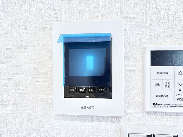 ■画面でしっかり確認でき防犯対策に最適