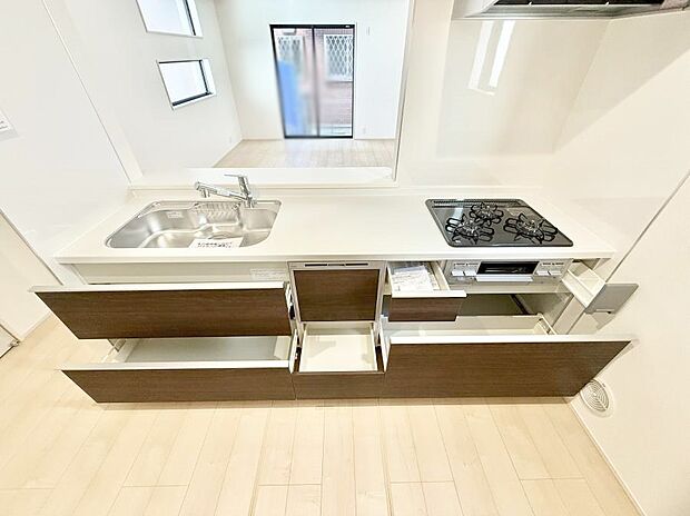 ■料理がもっと楽しくなる、快適なキッチン空間