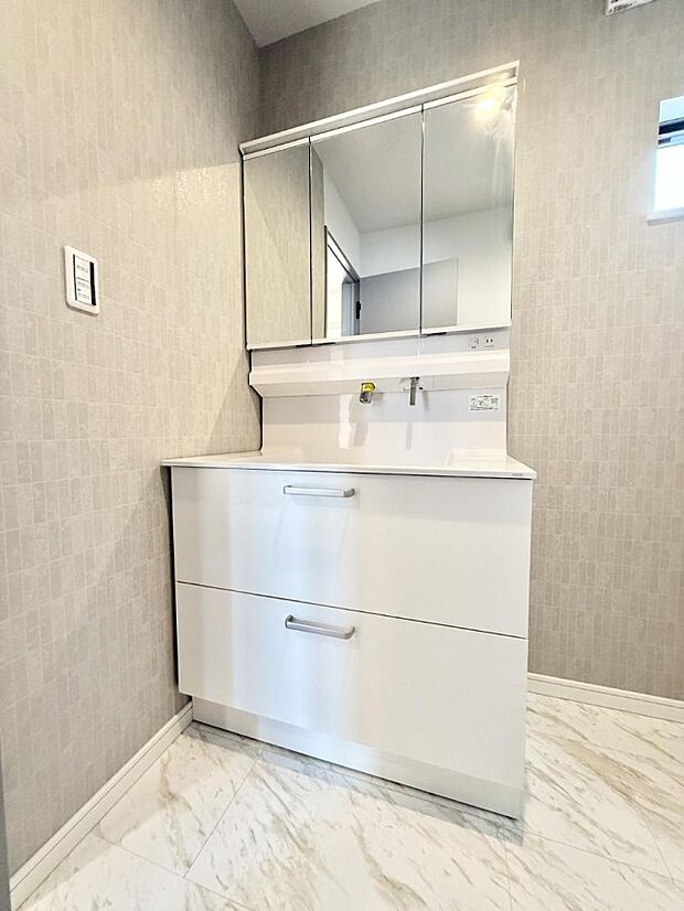 ■お洒落で清潔感のある洗面所