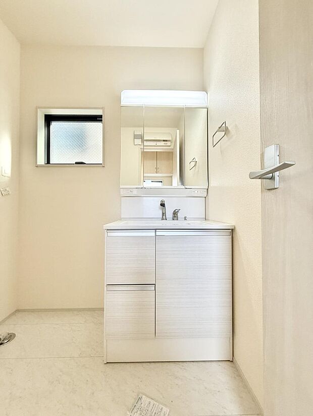 ■お洒落で清潔感のある洗面所