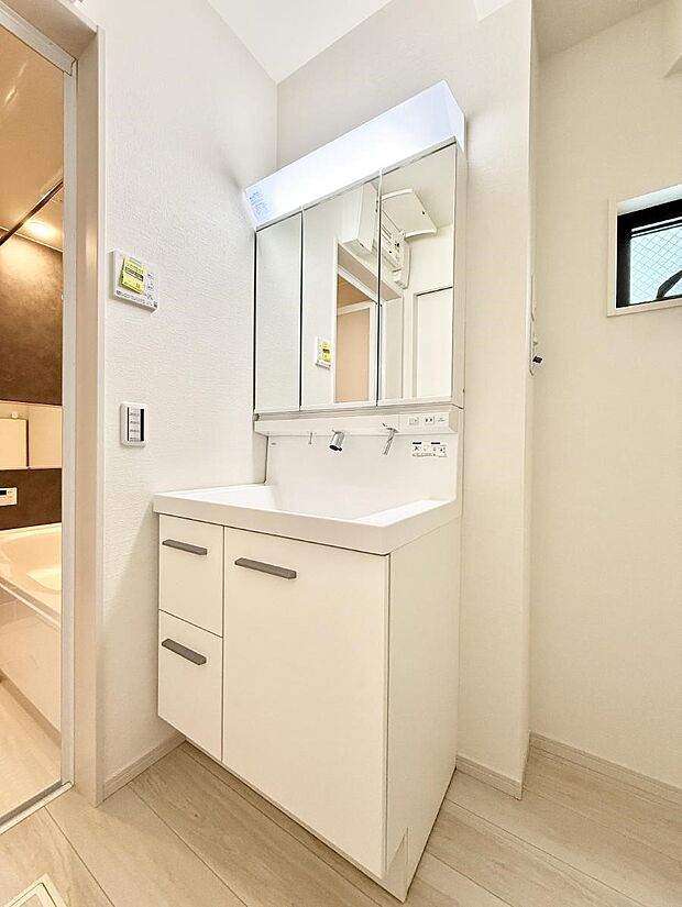 ■お洒落で清潔感のある洗面所