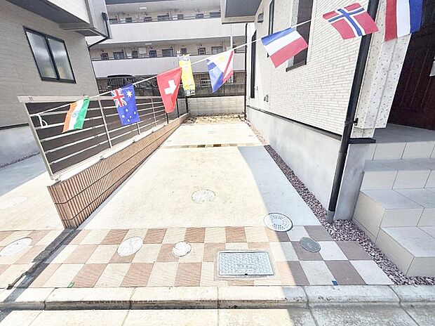 ■自宅にある駐車スペースなので安心ですね