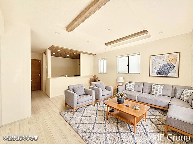 ■シンプルだけど贅沢、大切な人と過ごす心がほどける空間