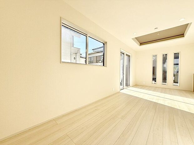 ■くつろぎと笑顔が集まる、心温まるリビング