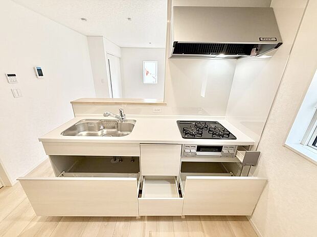 ■料理がもっと楽しくなる、快適なキッチン空間