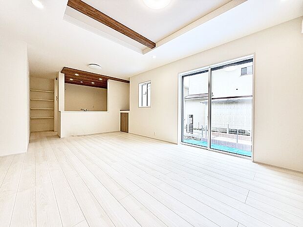 ■心落ち着く場所、ゆったり過ごせるリビング