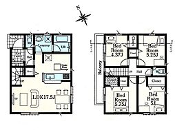 西東京市保谷町1丁目第12　新築戸建　全1棟