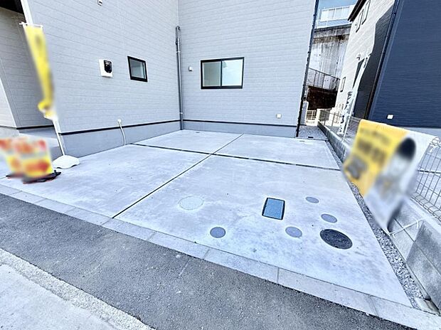 ■自宅にある駐車スペースなので安心ですね