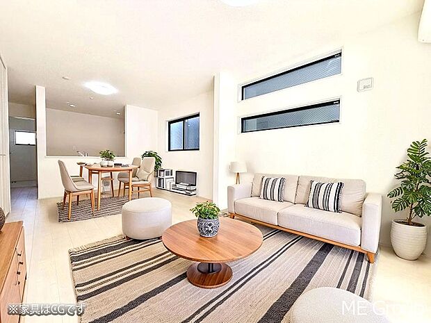 ■心落ち着く場所、ゆったり過ごせるリビング