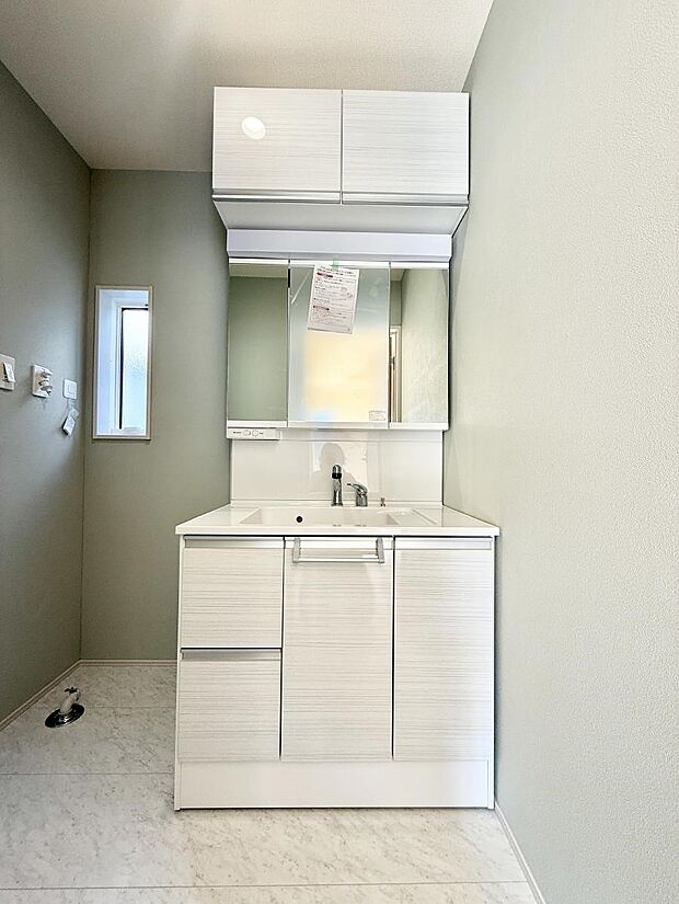 ■お洒落で清潔感のある洗面所