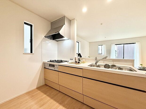 ■家族の絆を深める、温もりのあるキッチン