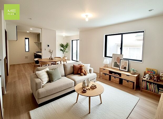 ■自然と会話が生まれる、心地よいひととき(※家具はCGによるイメージです)