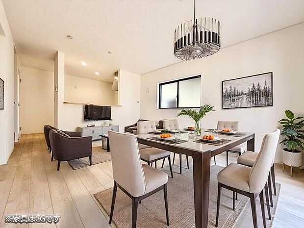 ■心落ち着く場所、ゆったり過ごせるリビング