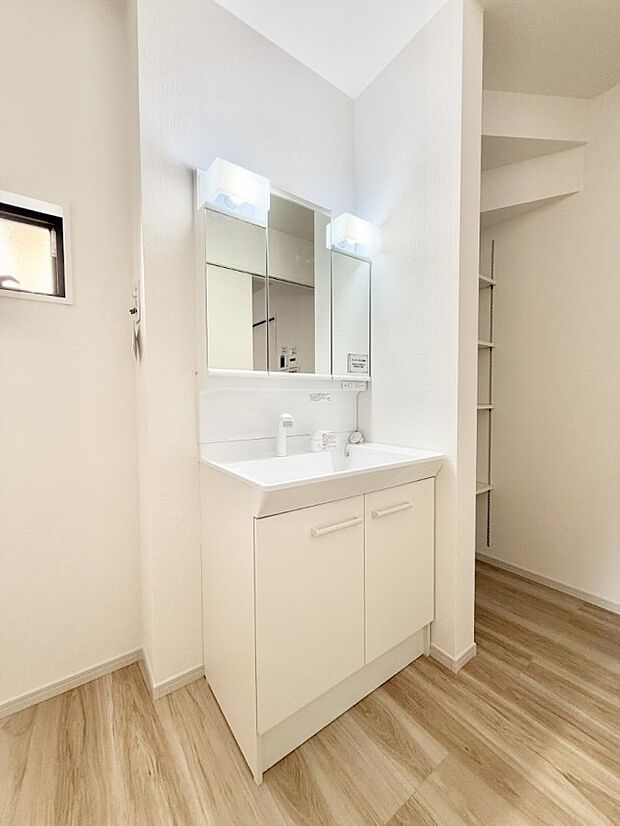 ■お洒落で清潔感のある洗面所