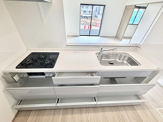 ■料理がもっと楽しくなる、快適なキッチン空間