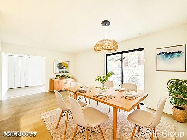 ■光と風を感じる、リラックスできる空間