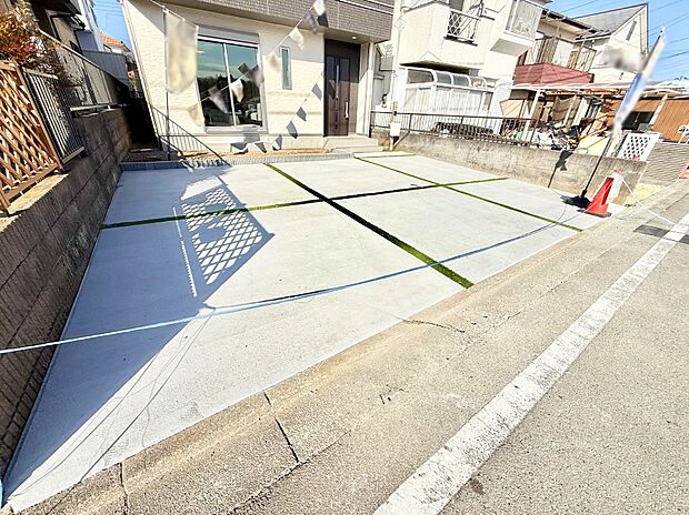 ■自宅にある駐車スペースなので安心ですね