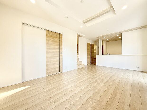 ■心落ち着く場所、ゆったり過ごせるリビング