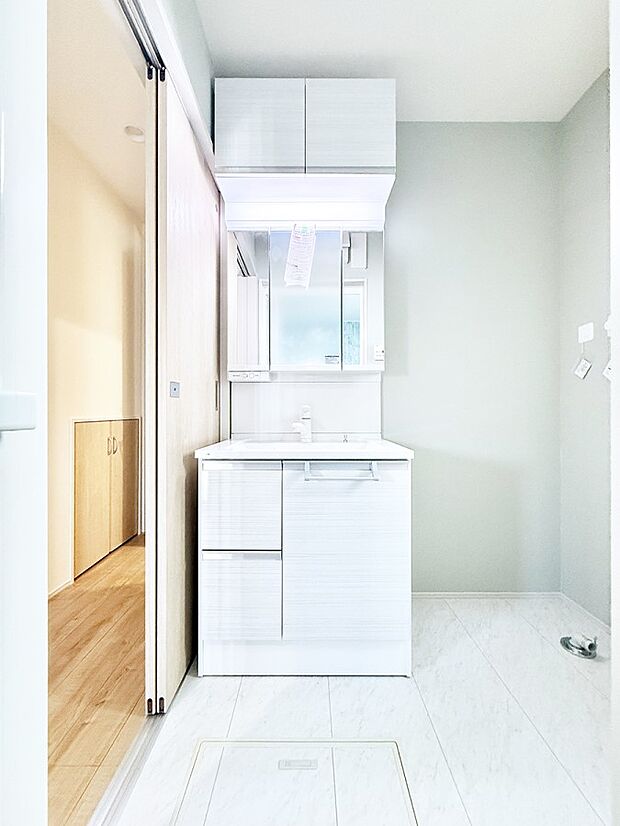 ■お洒落で清潔感のある洗面所