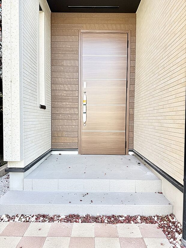 ■ 心地よい暮らしへとつながる、温かい玄関