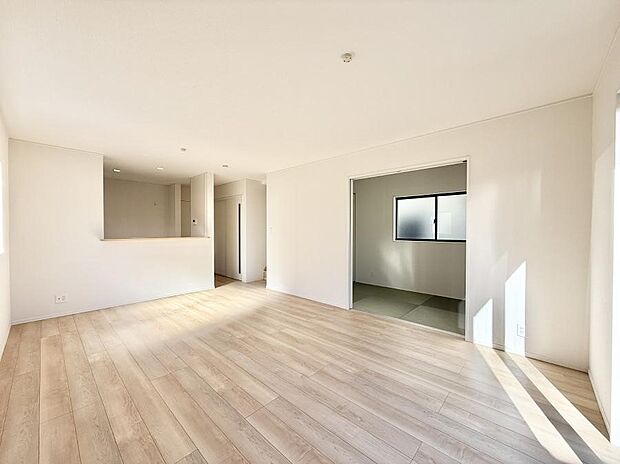 ■心落ち着く場所、ゆったり過ごせるリビング