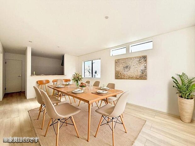 ■心落ち着く場所、ゆったり過ごせるリビング