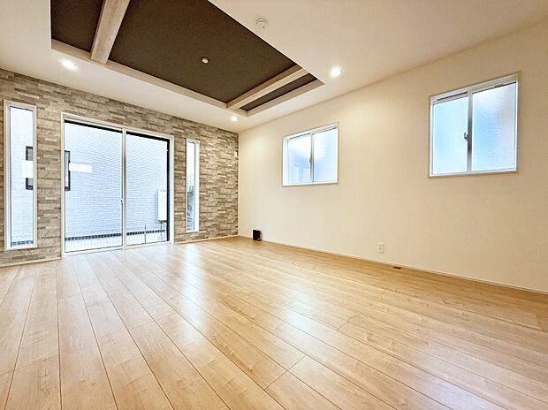 ■心落ち着く場所、ゆったり過ごせるリビング