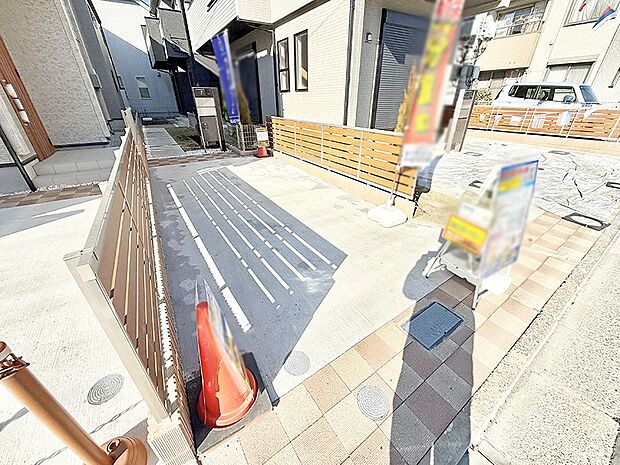 ■自宅にある駐車スペースなので安心ですね