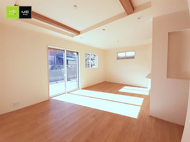 ■心落ち着く場所、ゆったり過ごせるリビング