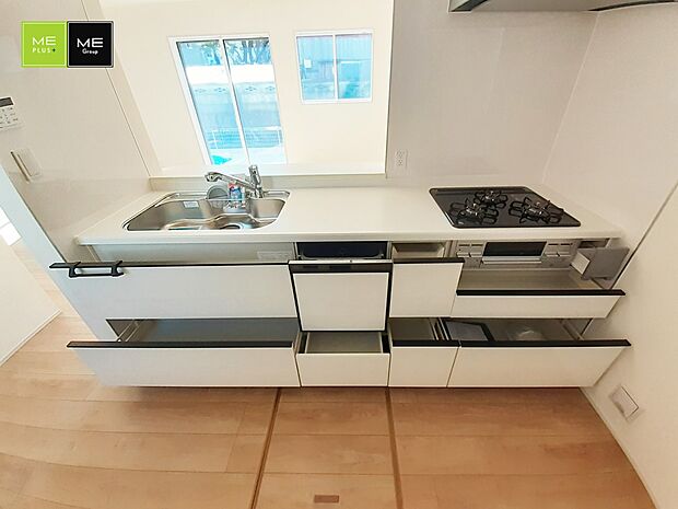 ■キレイに片付く、使いやすいキッチン