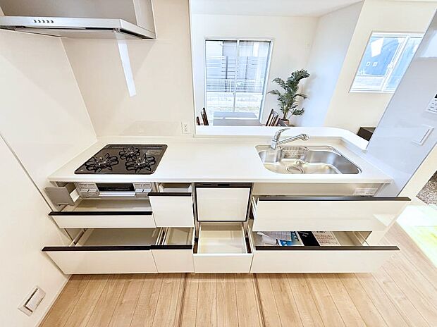 ■キレイに片付く、使いやすいキッチン