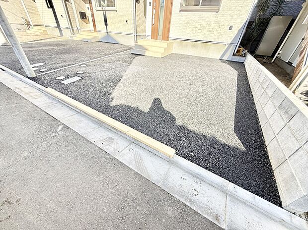 ■自宅にある駐車スペースなので安心ですね