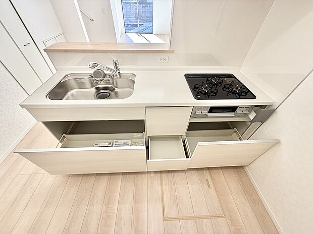 ■料理がもっと楽しくなる、快適なキッチン空間