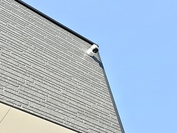 ■防犯カメラがあると、犯罪の抑止になるので安心です。