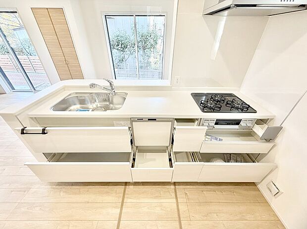 ■料理がもっと楽しくなる、快適なキッチン空間