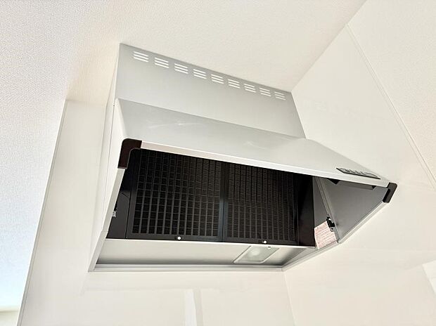 ■調理時の蒸気や匂いが換気扇に誘導され、効率的に排煙ができます。